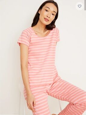 EUC LAKE Pajama Top Large